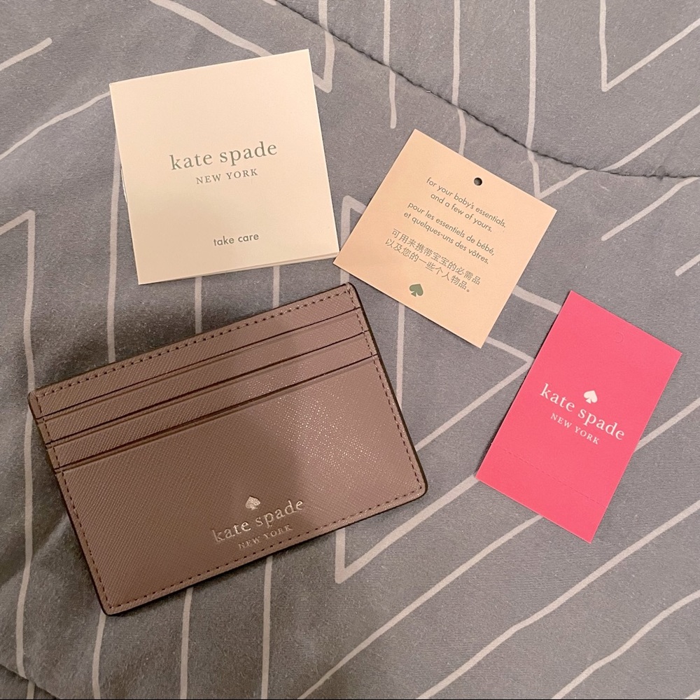BRAND NEW hand-made glitter Kate Spade wallet